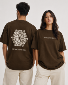 Intricate Soul — Mandala Brown T-Shirt