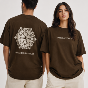 Intricate Soul — Mandala Brown T-Shirt